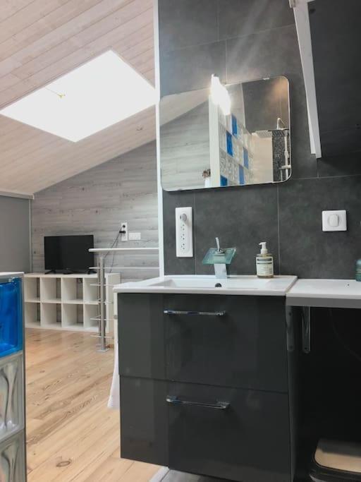 Duplex Atypique 20' De Toulouse Leilighet Leguevin Eksteriør bilde