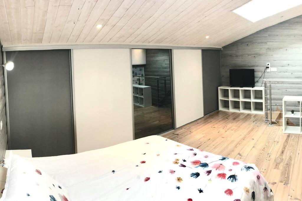 Duplex Atypique 20' De Toulouse Leilighet Leguevin Eksteriør bilde
