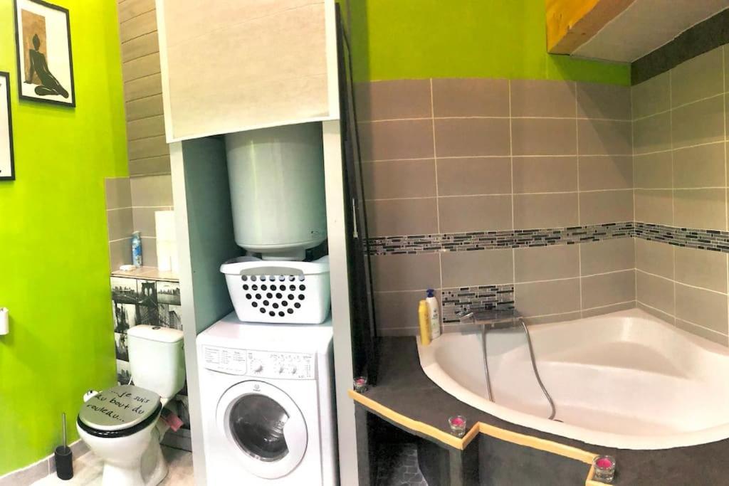 Duplex Atypique 20' De Toulouse Leilighet Leguevin Eksteriør bilde